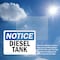 Signmission Diesel Tank OSHA Notice Sign, Plastic, 10in W x 7in L, 2PK OS-2PACK-NS-P-710-L-11019 - alternate 4